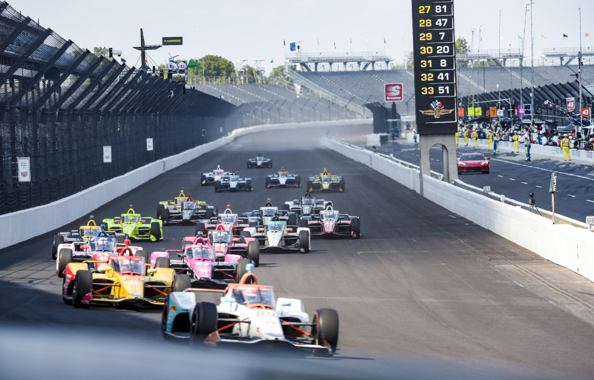 Penske's big Brickyard debut last August, mid-COVID, felt a bit...empty.